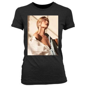 Rosie Huntington-Whiteley Women's Junior Cut Crewneck T-Shirt