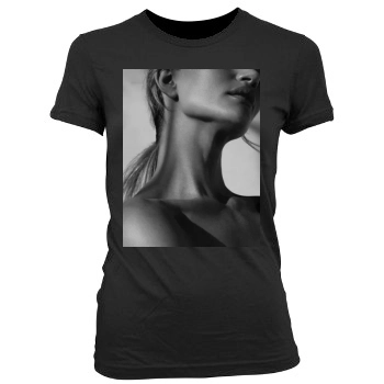 Rosie Huntington-Whiteley Women's Junior Cut Crewneck T-Shirt