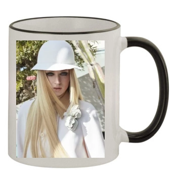 Sophie Turner 11oz Colored Rim & Handle Mug