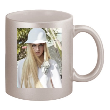 Sophie Turner 11oz Metallic Silver Mug