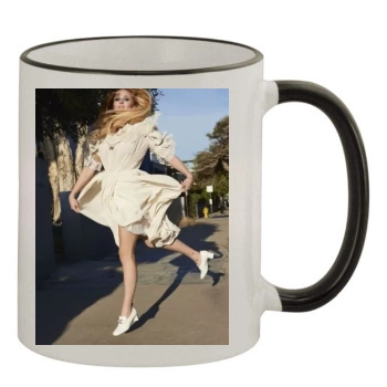 Sophie Turner 11oz Colored Rim & Handle Mug