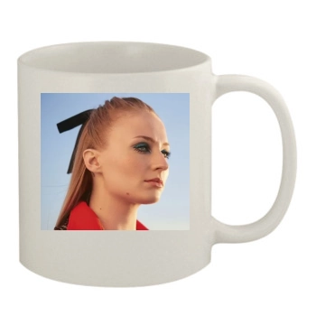 Sophie Turner 11oz White Mug