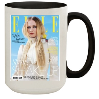 Sophie Turner 15oz Colored Inner & Handle Mug