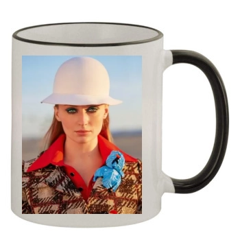 Sophie Turner 11oz Colored Rim & Handle Mug