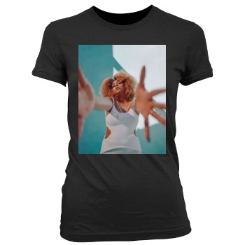 Taraji P. Henson Women's Junior Cut Crewneck T-Shirt