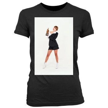 Taylor Swift Women's Junior Cut Crewneck T-Shirt