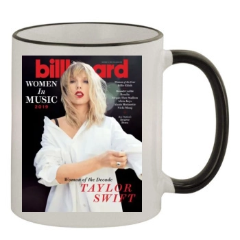 Taylor Swift 11oz Colored Rim & Handle Mug