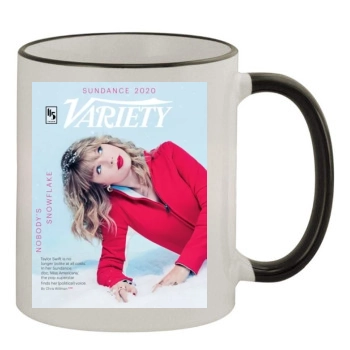 Taylor Swift 11oz Colored Rim & Handle Mug