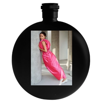 Thandie Newton Round Flask