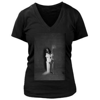 The Pussycat Dolls Women's Deep V-Neck TShirt