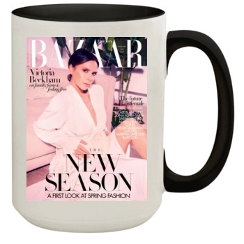 Victoria Beckham 15oz Colored Inner & Handle Mug