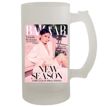 Victoria Beckham 16oz Frosted Beer Stein