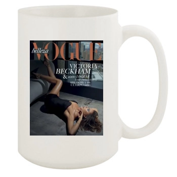 Victoria Beckham 15oz White Mug