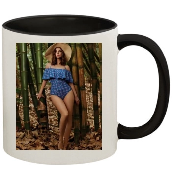 Barbara Palvin 11oz Colored Inner & Handle Mug