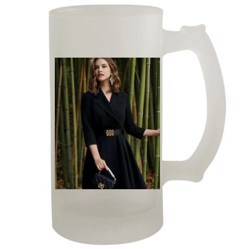 Barbara Palvin 16oz Frosted Beer Stein