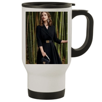 Barbara Palvin Stainless Steel Travel Mug