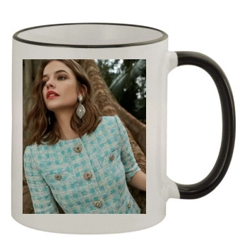 Barbara Palvin 11oz Colored Rim & Handle Mug