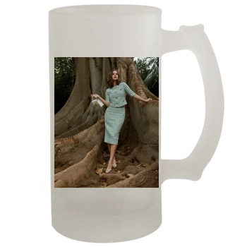 Barbara Palvin 16oz Frosted Beer Stein