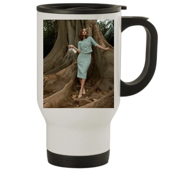 Barbara Palvin Stainless Steel Travel Mug