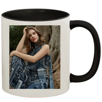 Barbara Palvin 11oz Colored Inner & Handle Mug