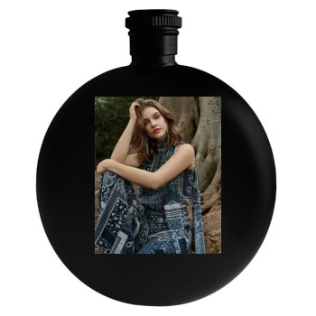 Barbara Palvin Round Flask