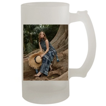 Barbara Palvin 16oz Frosted Beer Stein