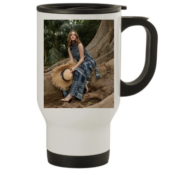 Barbara Palvin Stainless Steel Travel Mug