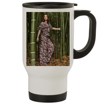 Barbara Palvin Stainless Steel Travel Mug