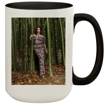 Barbara Palvin 15oz Colored Inner & Handle Mug