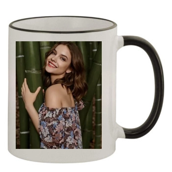 Barbara Palvin 11oz Colored Rim & Handle Mug