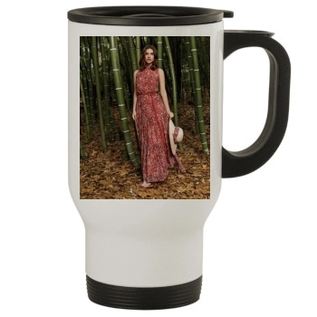 Barbara Palvin Stainless Steel Travel Mug