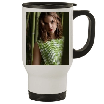 Barbara Palvin Stainless Steel Travel Mug