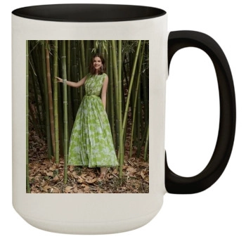 Barbara Palvin 15oz Colored Inner & Handle Mug