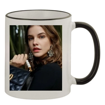 Barbara Palvin 11oz Colored Rim & Handle Mug