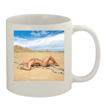 Britney Spears 11oz White Mug