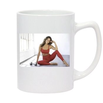 Brooke Burke 14oz White Statesman Mug