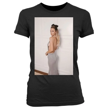 Bryana Holly Women's Junior Cut Crewneck T-Shirt