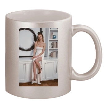 Bryana Holly 11oz Metallic Silver Mug