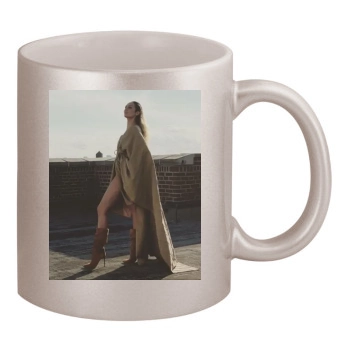 Candice Swanepoel 11oz Metallic Silver Mug