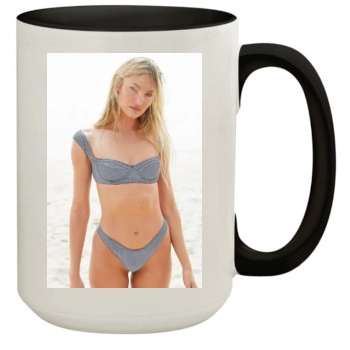 Candice Swanepoel 15oz Colored Inner & Handle Mug