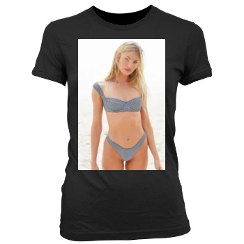 Candice Swanepoel Women's Junior Cut Crewneck T-Shirt