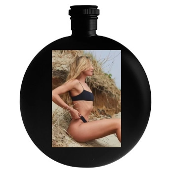 Candice Swanepoel Round Flask