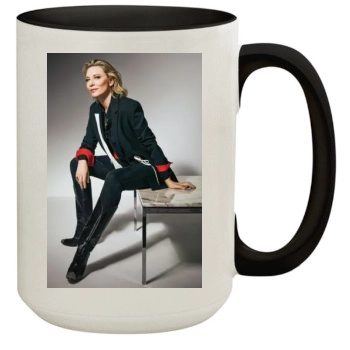 Cate Blanchett 15oz Colored Inner & Handle Mug