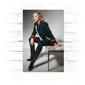 Cate Blanchett Metal Wall Art