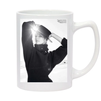 Charlize Theron 14oz White Statesman Mug