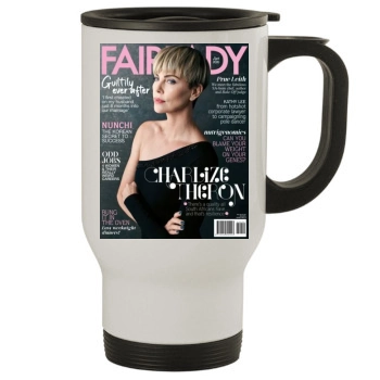 Charlize Theron Stainless Steel Travel Mug