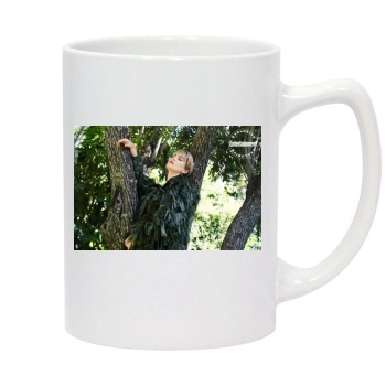 Charlize Theron 14oz White Statesman Mug