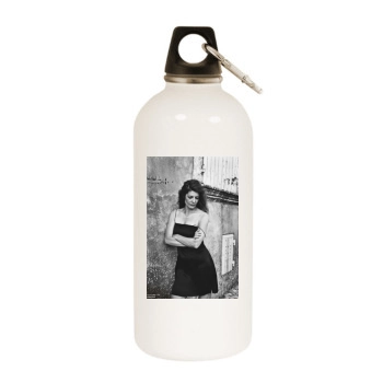 Chiara Mastroianni White Water Bottle With Carabiner