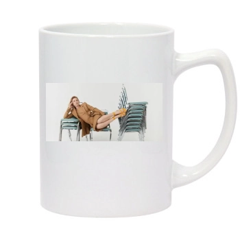 Claire Danes 14oz White Statesman Mug