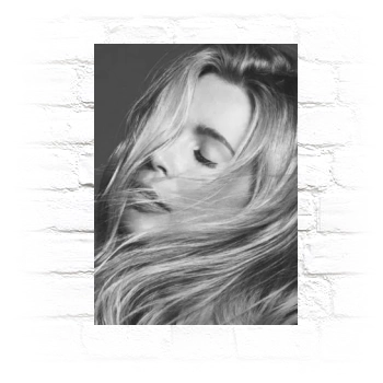 Claudia Schiffer Metal Wall Art